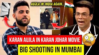 Karan Aujla In Karan Johar Movie & Shooting | Karan Aujla In India | Karan Aujla New Song