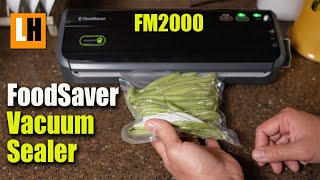 Food Saver Vacuum Sealer - FM2000 - Keep Your Food From Going to Waste