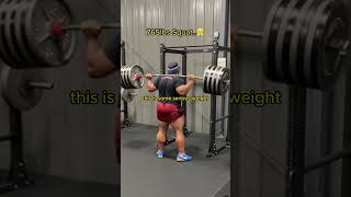 Raw 765lbs squats (C3Muscle)