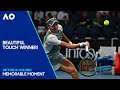 Incredible Touch at the End of a Brilliant Point! | Australian Open 2024