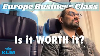 KLM Europe Business Class: The TRUTH About Short-Haul Luxury!