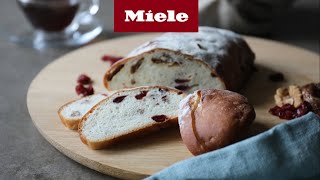 Miele 焗爐烹飪教學 | 核桃無花果紅莓包