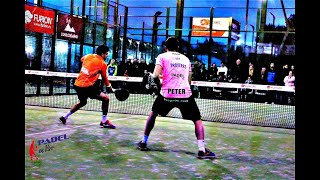 Padel en Vivo. Partido 1 Categoría Con Peter Alonso y Aris Patiniotis contra Calafell y Vives