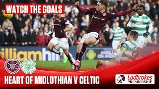 Goals! Stunning strikes as Hearts hold Celtic