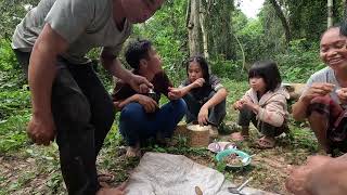 ມື້ນີ້ພົບຊ້າງປ່າຕ້ອງຟ້າວກັບບ້ານ// วันนี้พบช้างป่า ต้องรีบพาครอบครัวกลับบ้าน