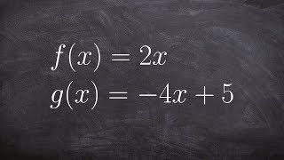 Composition of Two Functions