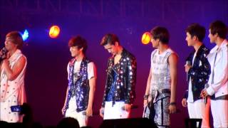 [Fancam]20120712 EXO-K TALK2 D.O.'s Beat Box \u0026 CHANYEOL's Rap @ Yeosu Expo Pop Festival (HD)