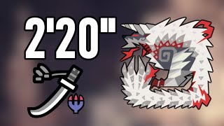 MHW IceBorne - Special Arena: MR✪6 Stygian Zinogre (2'20\