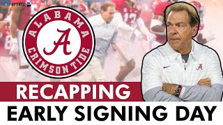 Alabama Football Recruiting News: Nick Saban Pulls Off Flips \u0026 Signings | Early National Signing Day