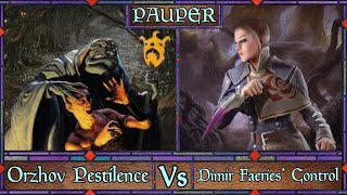 Giving Faeries The Flu... - Pauper: Orzhov Pestilence Vs Dimir Faeries' Control - Paper Gameplay