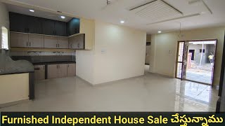 67L ONLY | 📍 Bachupally Near Furnished Independent HouseForSale in Hyderabad | GatedCommunity