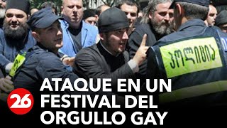 Ataque en un festival del Orgullo Gay en Georgia