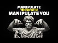 9 STOIC LESSONS to AVOID being MANIPULATED