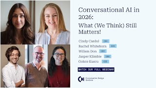 Conversational AI in 2026: what we think still matters