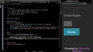 How to Assert Disabled Field/Element (Tutorial) | Selenium + TestNG + Java