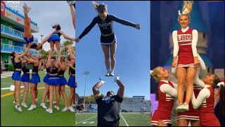 9 Minutes of Cheer Stunts on Press Sports #cheer #stunts