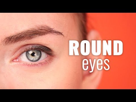 Contouring and makeup for round faces and eyes Contouring and makeup for round faces and eyes