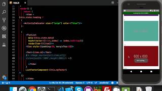 infinite scroll react native flatlist || react native tutorial in hindi