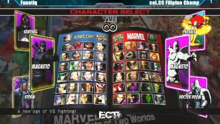 UMVC3 Top 16 AGE Fanatiq vs coL.CC Filipino Champ - ECT4 Tournament