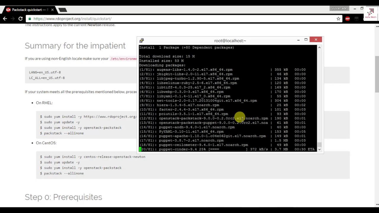 Part 2 Installasi Openstack Bahasa Indonesia Youtube