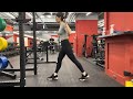 啞鈴弓箭步蹲 dumbbell lunge