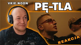 Metal słucha rapu - VKIE.NOON - PĘ-TLA🔴REAKCJA LIVE