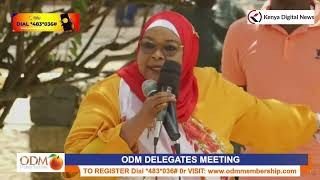 MAMA SIMBA!! Mombasa woman rep Zamzam destroys President Ruto in front of Raila in Lamu!!