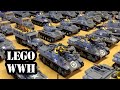 Huge LEGO WWII Brickmania Collection with 500+ Vehicles!