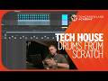 How to Make Tech House Drums from Scratch | Tech House Production Tutorial