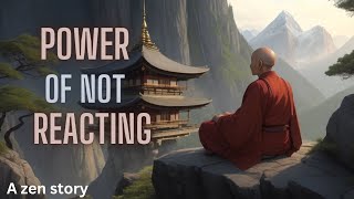 Power of Not Reacting - How to Control Your Emotions A zen master