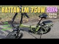 Rattan LM 750W Folding Fat Tire Review - The Green Machine