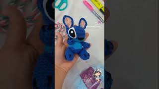 Amigurumi Stitch - Video Aula Liberada no Canal #crochet #amigurumicrochet #amigurumi #stitch