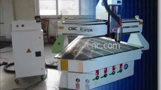 OMNI1325 woodworking CNC router show.wmv