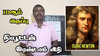 நியூட்டன் இரண்டாம் விதி |Newton second Law | 10th standard 1st lesson physics | Physics pugal