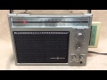 GE Portable AM-FM 8 Track Radio 3-5508A