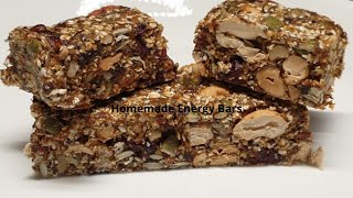 Healthy Energy Bars/Nut Bars/ Date and nut bars