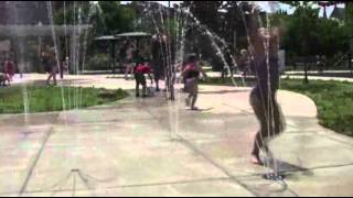 Raw Video: Kids Frolic in Philly Fountain