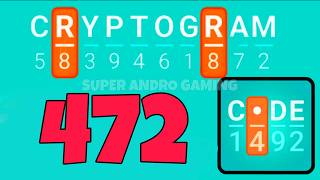 CRYPTOGRAM 472