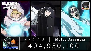 Bleach Brave Souls | EX Nightmare Guild Quest | Melee Arrancar | 49,501s left