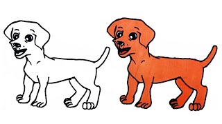 How To Draw Dog Easy For Beginners