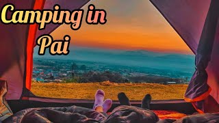 Camping overnight in NORTHERN THAILAND (Pai) #camping #thailand #wildandfree