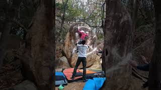 #大工の源さん初段　#北山公園  #外岩  #bouldering  #岩登り　#北山ボルダー