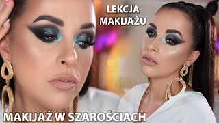 LEKCJA MAKIJAŻU - Jak wykonać makijaż w szarościach - Test Palety Shades of Grey INGRID