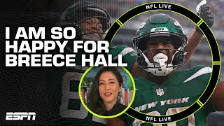 'I am SO HAPPY for Breece Hall!' 🙂 Thoughts on the Jets beyond Rodgers' return |