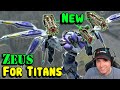 NEW Titan ZEUS Weapons: FULGUR & TONANS War Robots Test Server WR