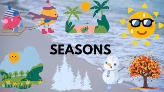 Different Seasons||Learning Video for kids||Fun learning||Preschool learning||Kindergarten