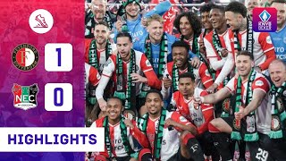 CUP WINNER 2024   Highlights Feyenoord  NEC  TOTO KNVB