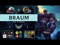 Braum Support vs Nautilus - KR Challenger Patch 14.13