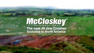 J6 Jaw Crusher from McCloskey International