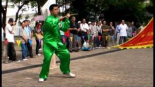 Tai Chi Meihua Tanglang Quan(太極梅花螳螂拳)-五花棍(09年功夫閣)